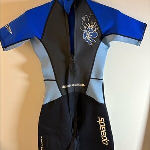 Speedo Women’s wetsuit - Blue and Black